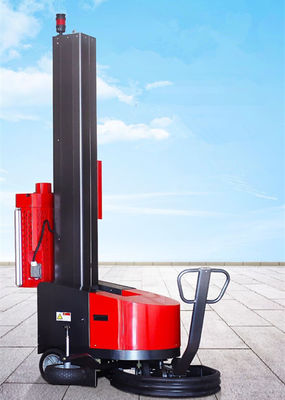 Máquina automática de envoltura de envoltorios de pallets para tiendas de alimentos y bebidas