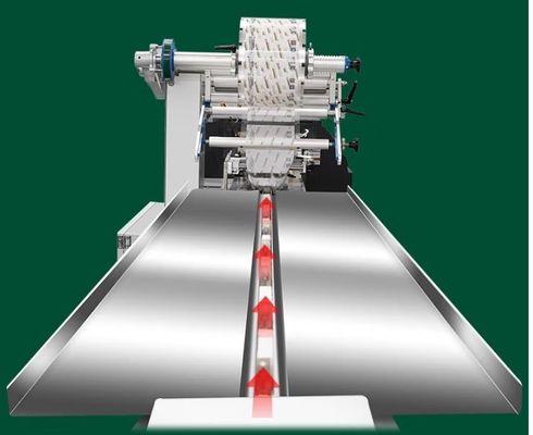 Máquina automática para envolver bolsas de almohada de frutas de naranja, mango, uva, aguacate y embalaje