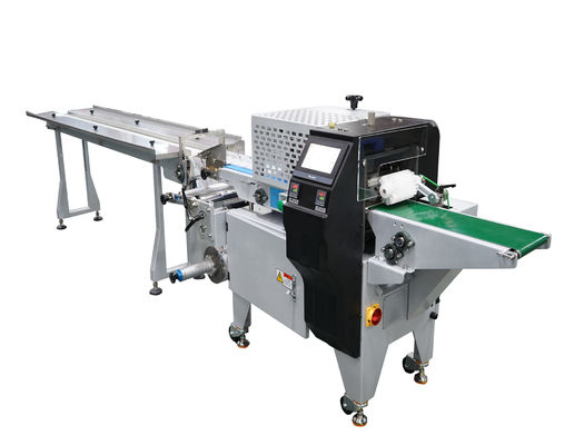 220V/50HZ Máquina de embalaje de pollo semiautomática multifunción de flujo de almohada