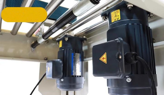 Máquina de sellado de caja de cartón de caja de carpetas semiautomática de 400W con accionamiento izquierdo derecho