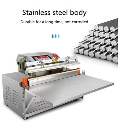 Sellador eléctrico al vacío para el embalaje comercial de 1070*460*1020 mm Tipo de película