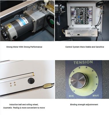 Método de unión Método de fusión en caliente MH-101 Máquina de sujeción automática con interruptor de pie