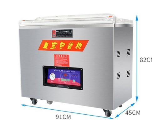 DZ-850 Máquina de embalaje industrial de conservación al vacío de arroz para nueces y cacahuetes de ladrillo