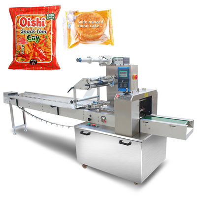 Sistema de control de servo Flow Pack Máquina de embalaje de frutas y hortalizas