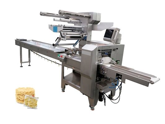 Sistema de control de servo Flow Pack Máquina de embalaje de frutas y hortalizas