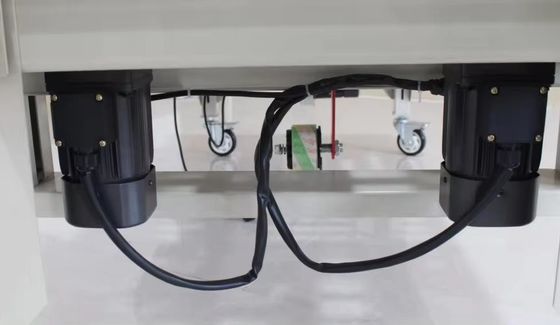 FXJ-4030S Máquina de sellado de cinta de sellado de caja de cartón semiautomática con ambos extremos de la mesa de rodillos