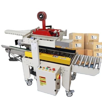 80-320 mm de ancho de cartón Máquina semiautomática de cinta de caja para sellar cartón versátil