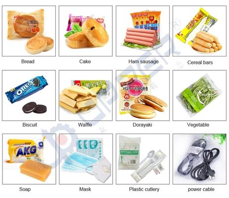 Máquina de embalaje de papeleta de pastillas para la industria alimentaria