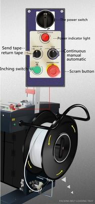 Máquina de cinta totalmente automática para textiles y cajas de cartón La combinación perfecta
