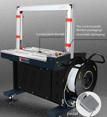Máquina de cinta totalmente automática para textiles y cajas de cartón La combinación perfecta