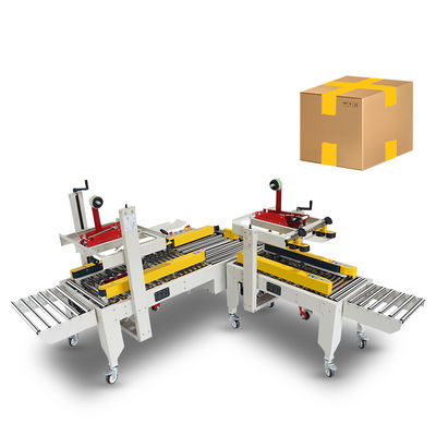 Máquina avanzada de sellado de cinta con caja de cartón automática erector con velocidad de trabajo de 12pcs/min