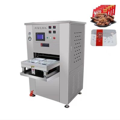 Tipo de embalaje Bolsas sellador de vacío automático para alimentos Embalaje de comidas en la caja de almuerzo