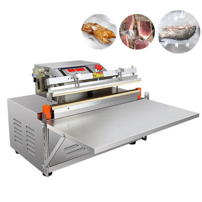 Maquinas de embalaje automáticas de vacío vertical de cocina, de bombeo externo y de sellado de alimentos con vacío, con lavado de gas