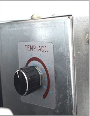 Máquina semiautomática para fijar cajas de cartón con doble motor y piezas de repuesto