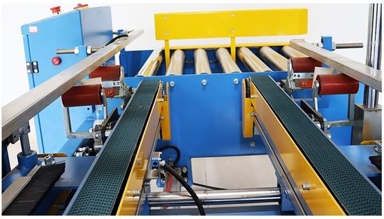 48/60/72mm Tamaño de cinta Caja de cartón Máquina de sellado de esquina para 500 KG Eficiencia de embalaje