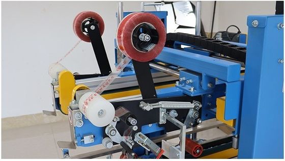 48/60/72mm Tamaño de cinta Caja de cartón Máquina de sellado de esquina para 500 KG Eficiencia de embalaje