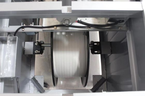 Máquina semiautomática de fijación de cartón con capacidad y función de unión de PP