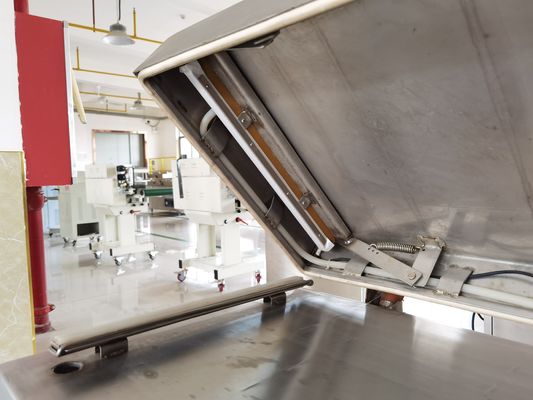 Cámara de vacío tamaño 1000*400*90 Full 304 de grado alimenticio sellador de vacío para la pierna de cerdo de carne
