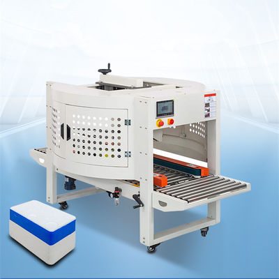 Máquina de sellado de caja de espuma totalmente sellada de 1000W con cinta adhesiva
