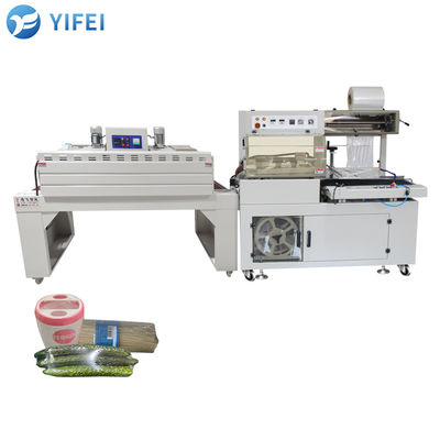 Máquina de envoltura térmica de película de plástico automática para cajas de relojes