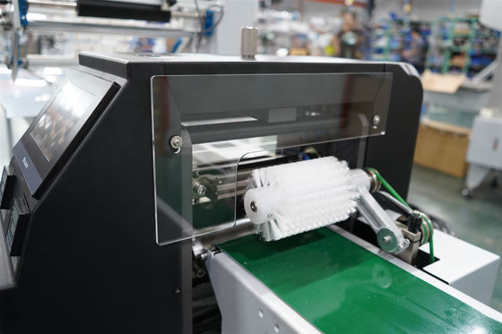 Máquina de embalaje horizontal multifuncional con almohada para galletas panadería y verduras