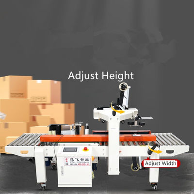 Máquina de sellado de caja semiautomática eléctrica para cajas W300*H400mm