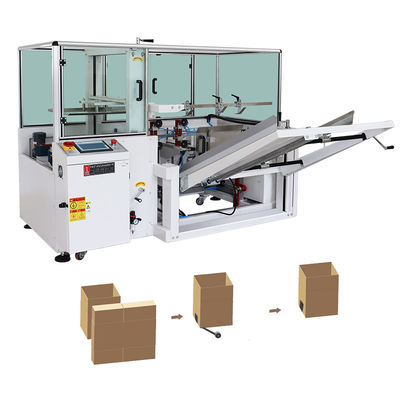 1900x2080x1492mm Linea de embalaje semiautomática de cartón de embalaje