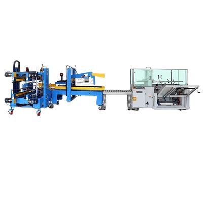 Máquina para levantar la caja de fondo neumática automática para envases de cartón corrugado