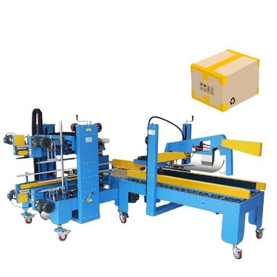 Máquina para levantar la caja de fondo neumática automática para envases de cartón corrugado