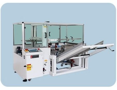 Diseño de línea de embalaje de cartón erector totalmente automático con velocidad de paletización de 8-12pcs/min