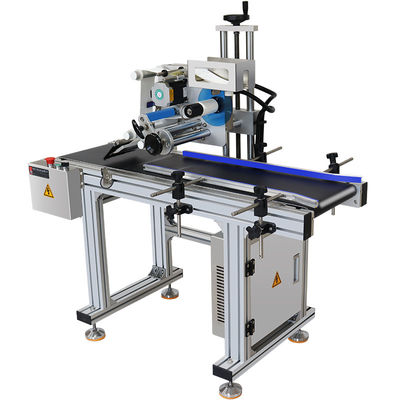 Tamaño adecuado ≤ 300 mm Máquina de etiquetado de bolsas de cartón de rascado automático vertical de alta velocidad