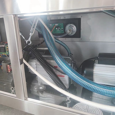 Máquina de embalaje al vacío para frutos secos de arroz embalaje de doble cavidad de sellado automático