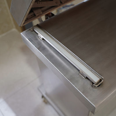 Máquina de sellado al vacío para bolsas de plástico con accionamiento eléctrico Dz400 220V de cámara única