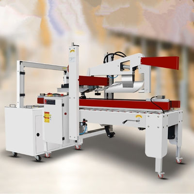 Máquina semiautomática para cerrar cartones de cartón con cinta de sellado para cajas de 150-500 mm