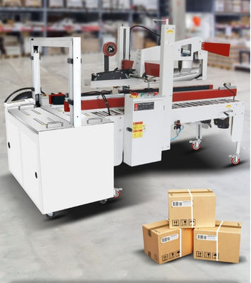Máquina semiautomática para cerrar cartones de cartón con cinta de sellado para cajas de 150-500 mm
