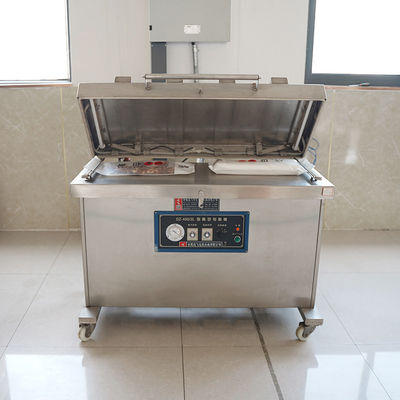 Máquinas automáticas de sellado al vacío Dz400 para el embalaje de alimentos, almacenamiento y envasado de ensilaje