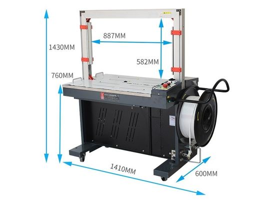 Máquina de fijación de paquetes de cartón de caja corrugada totalmente automática de alta velocidad MH-101 MH-201 MH3-01