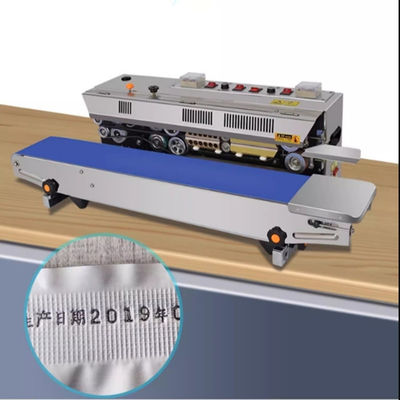 810*395*300mm Tamaño Máquina de sellado de bolsas con accionamiento eléctrico para necesidades de sellado horizontal