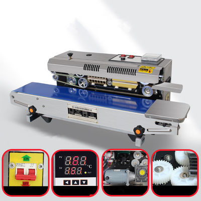 810*395*300mm Tamaño Máquina de sellado de bolsas con accionamiento eléctrico para necesidades de sellado horizontal