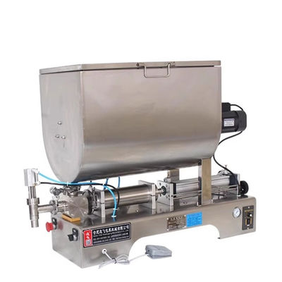 1100*480*800 mm Máquina de llenado neumático horizontal para salsa de acero inoxidable 304