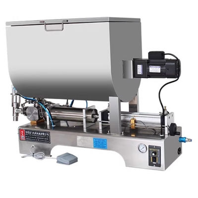 1100*480*800 mm Máquina de llenado neumático horizontal para salsa de acero inoxidable 304