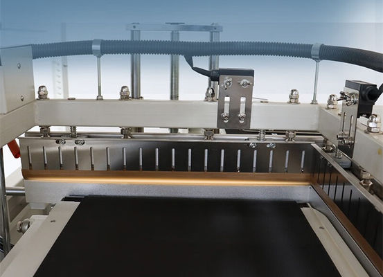 Caja de bolsas de película de plástico automático L Bar sellador de sellado lateral de corte de corte de calor máquina de envoltura de encogimiento