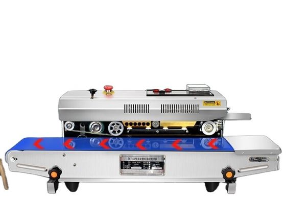 620W Tipo de motor eléctrico SF-150 Máquina de sellado de banda de bolsas continua horizontal/vertical