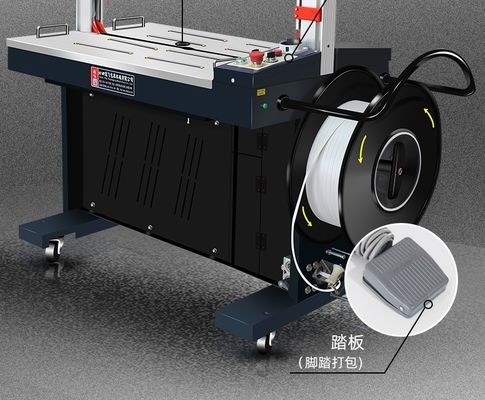 Máquina de cinta automática completa para velocidades de cinta rápidas de 2,5 / s y envases de película