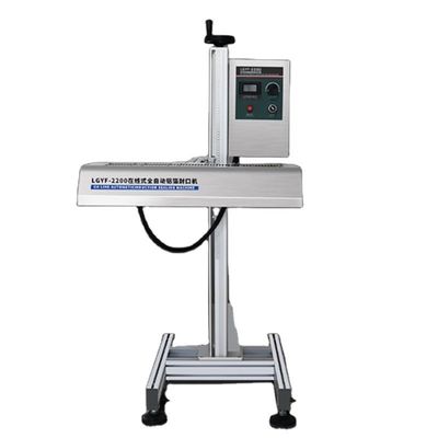 YF-2200 Máquina automática de sellado de tapa de papel de aluminio de inducción continua para envases