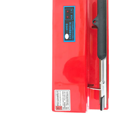 Tiendas de confección 2.5KG Capacidad manual Impulso Bolsa de plástico sellador Banda máquina de sellado térmico