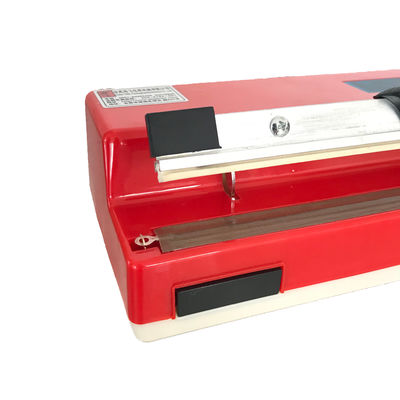 Tiendas de confección 2.5KG Capacidad manual Impulso Bolsa de plástico sellador Banda máquina de sellado térmico