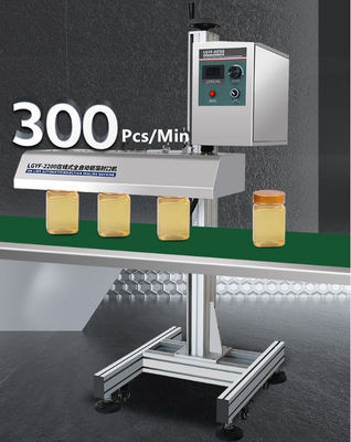 Material de embalaje de plástico YF-2200 Máquina de sellado de inducción continua para embalajes