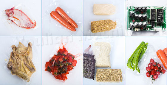 690*730*950mm Tipo de suelo sellador automático al vacío para la conservación de carne, pescado y pollo
