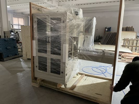 6540 Máquina automática de envoltura de botellas para mascotas con PE 5540 túnel de contracción térmica